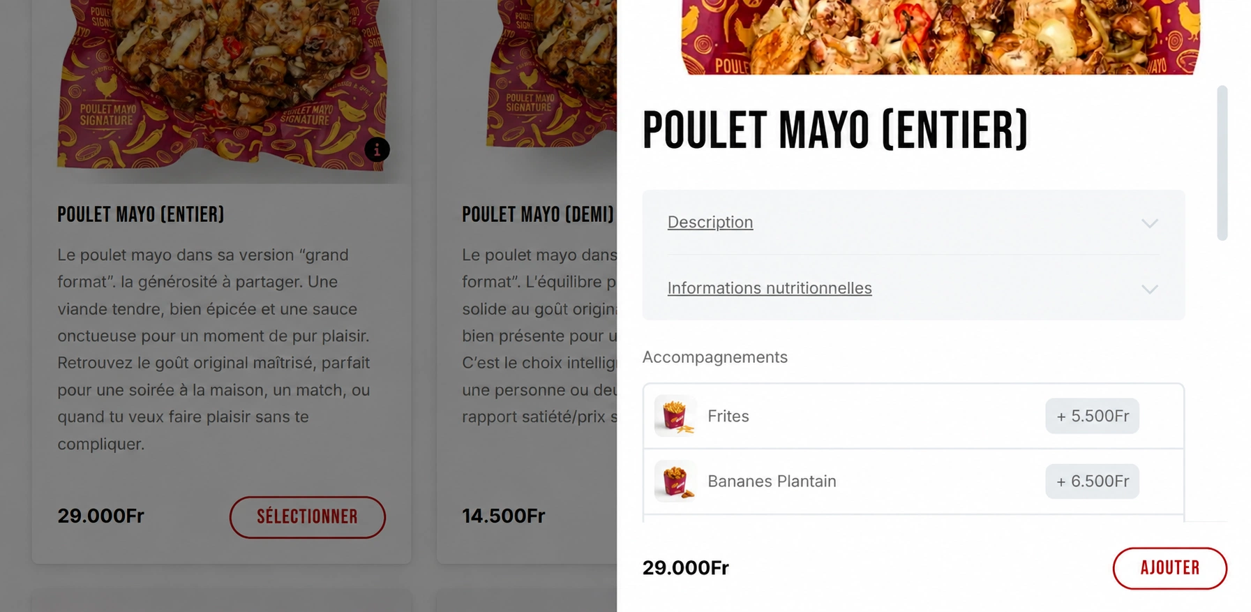 Présentation du projet King Mayo